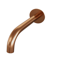 Brauer Copper Inbouwthermostaatset met Baduitloop en Staafhanddouche